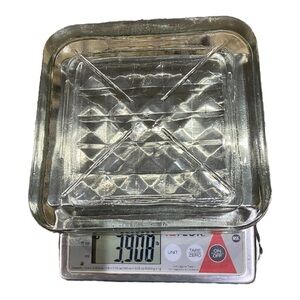 Vintage glass block / brick